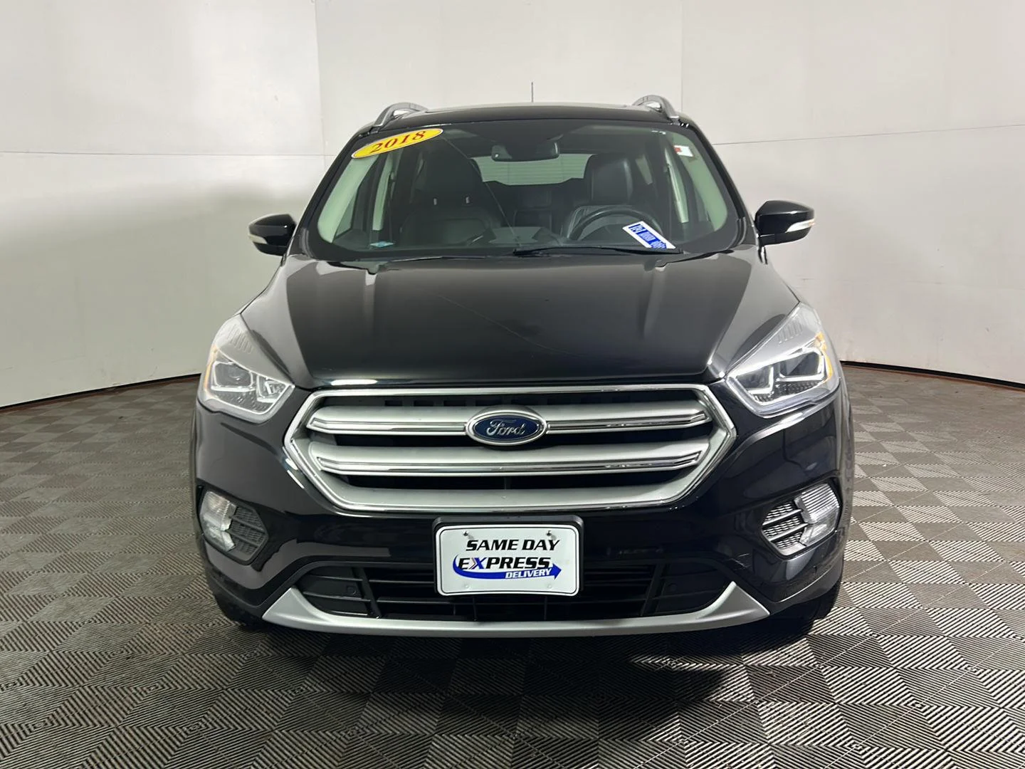 Used 2018 Shadow Black Ford Titanium image 17