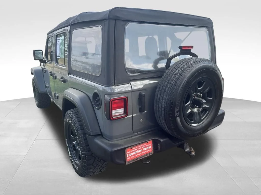 Used 2019 Gray Jeep Unlimited Sport image 23