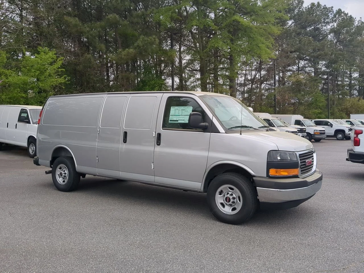 New 2026 Quicksilver Metallic GMC Work Van image 2