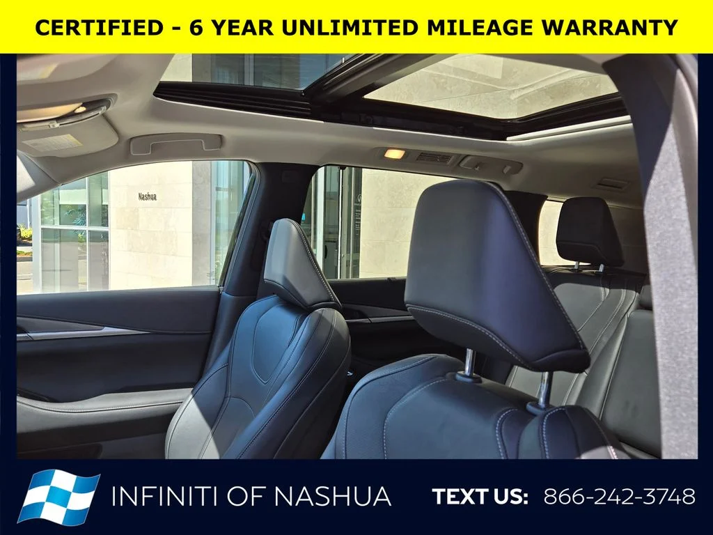 Certified Used 2023 Black INFINITI LUXE image 8