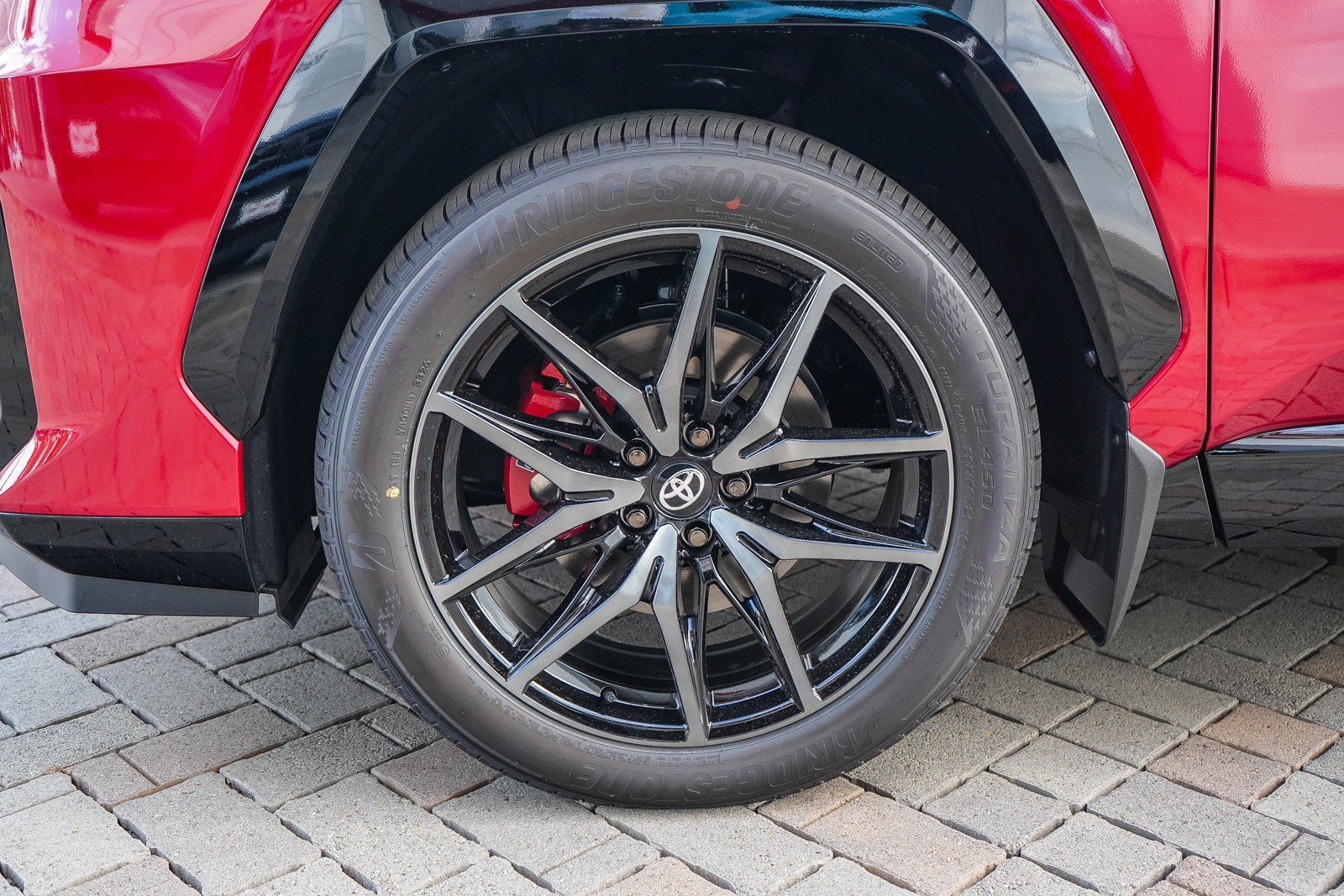 New 2026 Supersonic Red with Midnight Black Metallic roof <sup>1</sup> Toyota  GR SPORT image 11