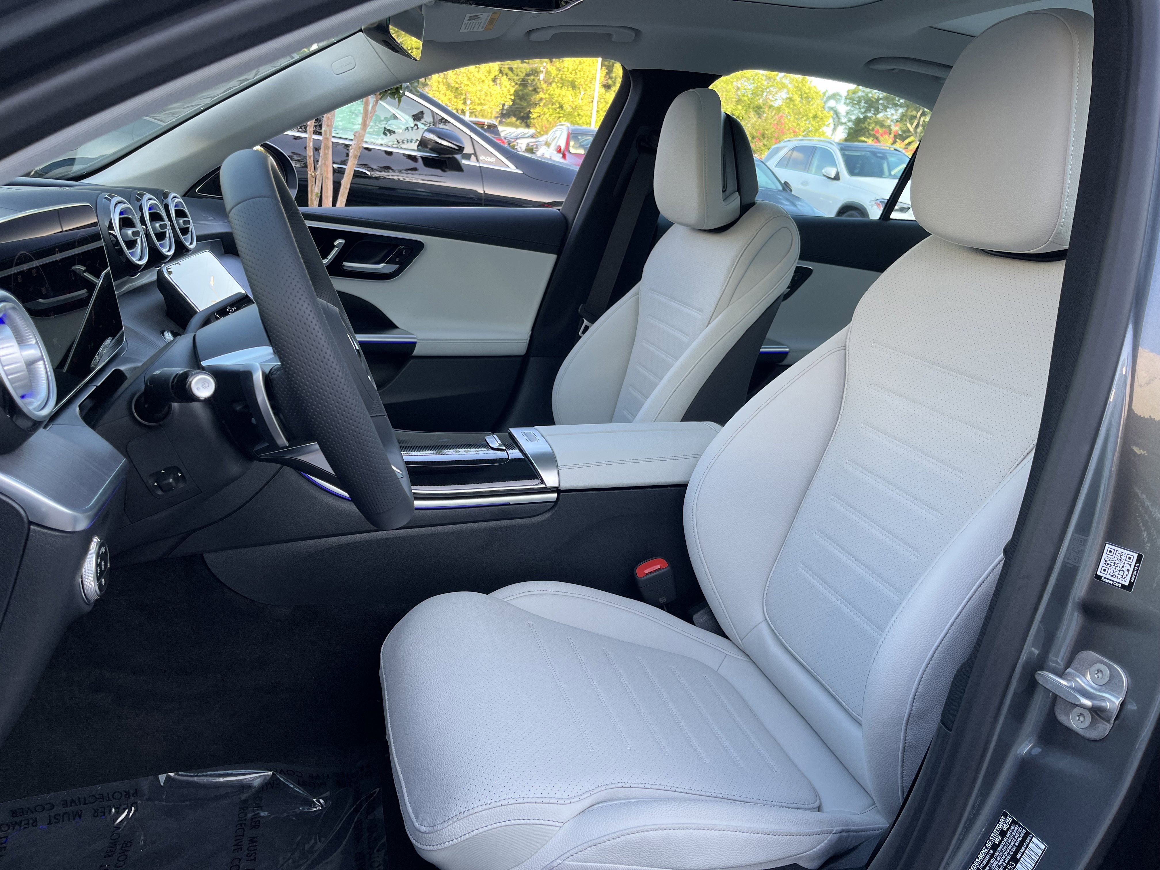 New 2026 Selenite Grey Metallic Mercedes-Benz C 300 image 16