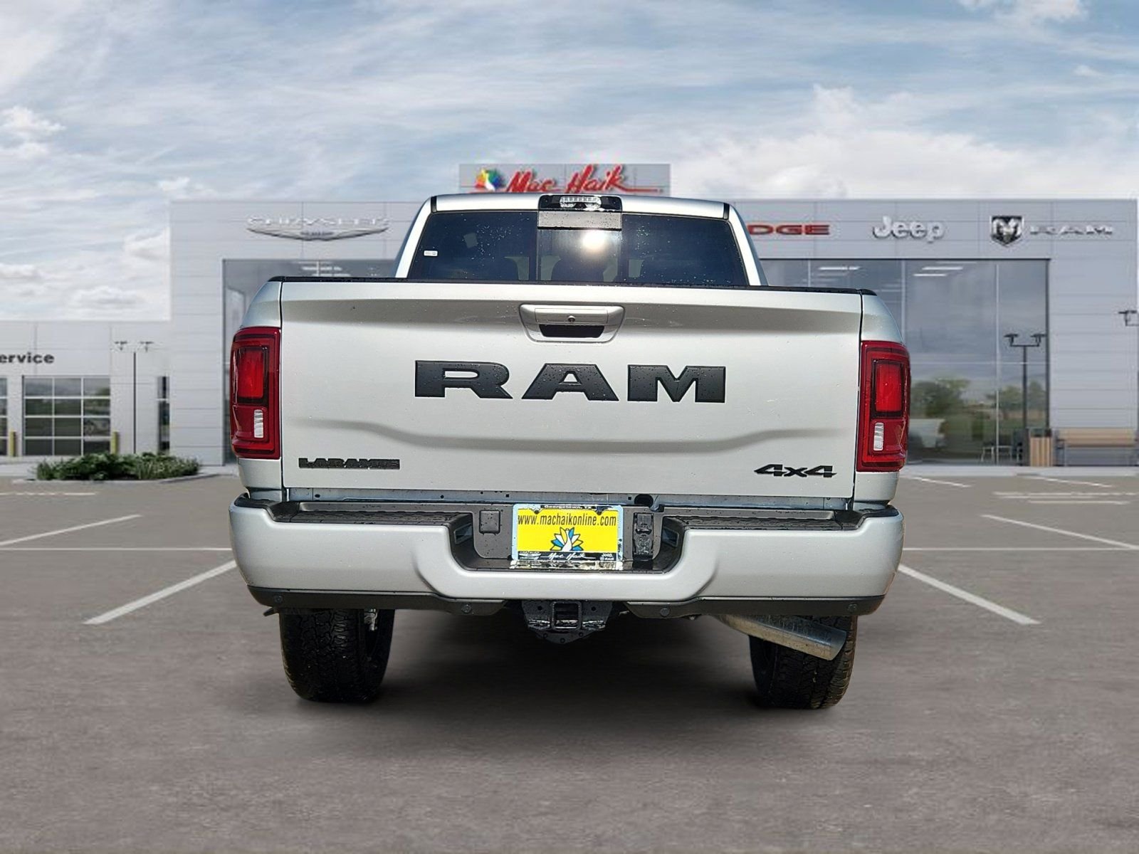 New 2026 Silver-Zynith Exterior Paint RAM Laramie image 4