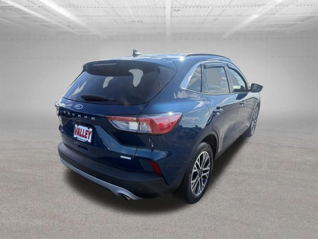 Used 2020 Green Metallic Ford SEL image 4