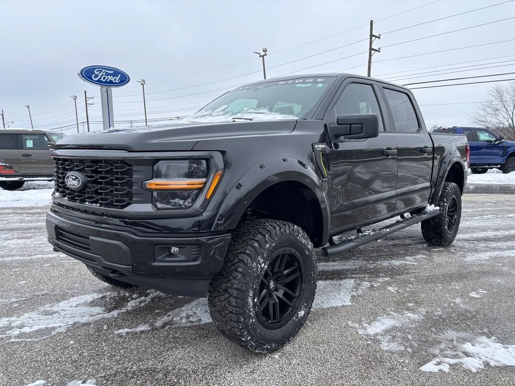 New 2025 Agate Black Metallic Ford STX® image 3