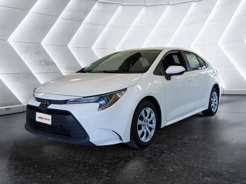 Used 2024 White Toyota LE image 3