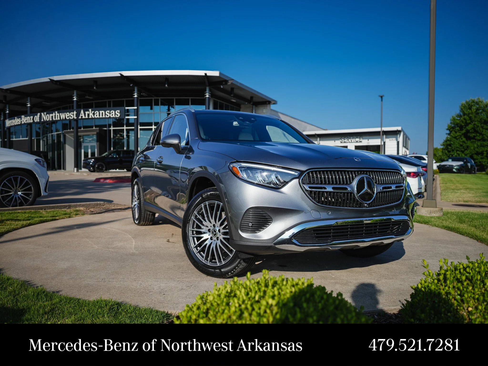 Certified Used 2023 Selenite Gray Metallic Mercedes-Benz GLC 300 image 1