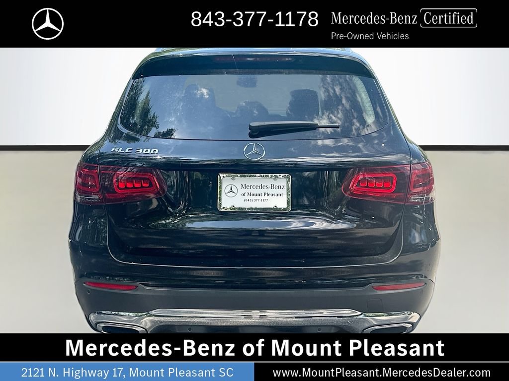 Certified Used 2022 Black Mercedes-Benz GLC 300 image 6