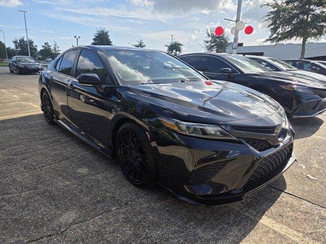 Used 2021 Midnight Black Metallic Toyota TRD image 3