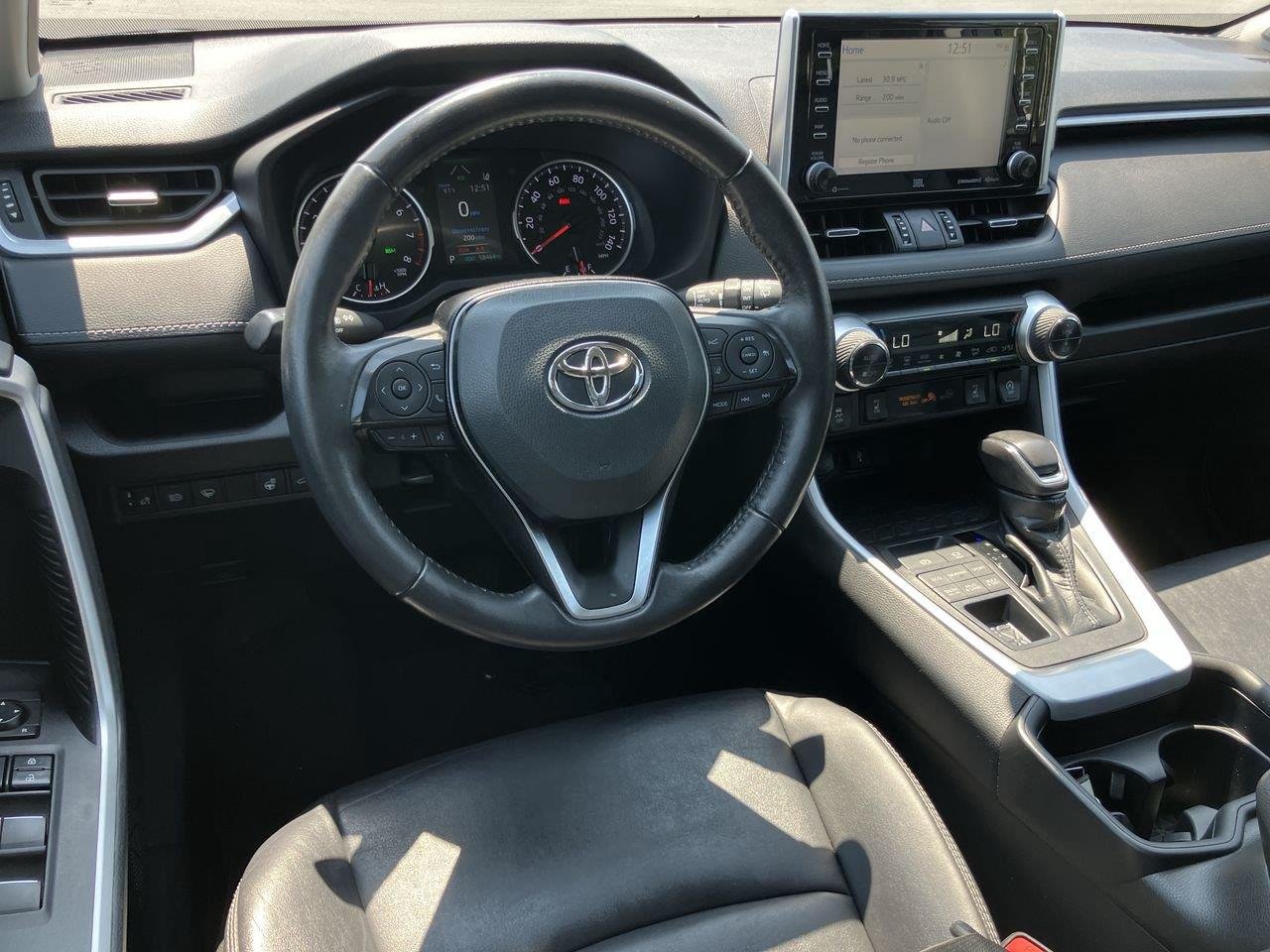 Used 2021 Black (Midnight Black Metallic) Toyota XLE Premium AWD image 15
