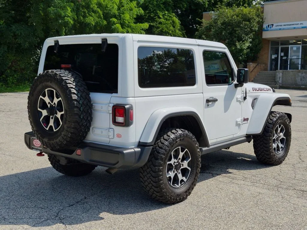 Used 2021 White Jeep Rubicon image 3
