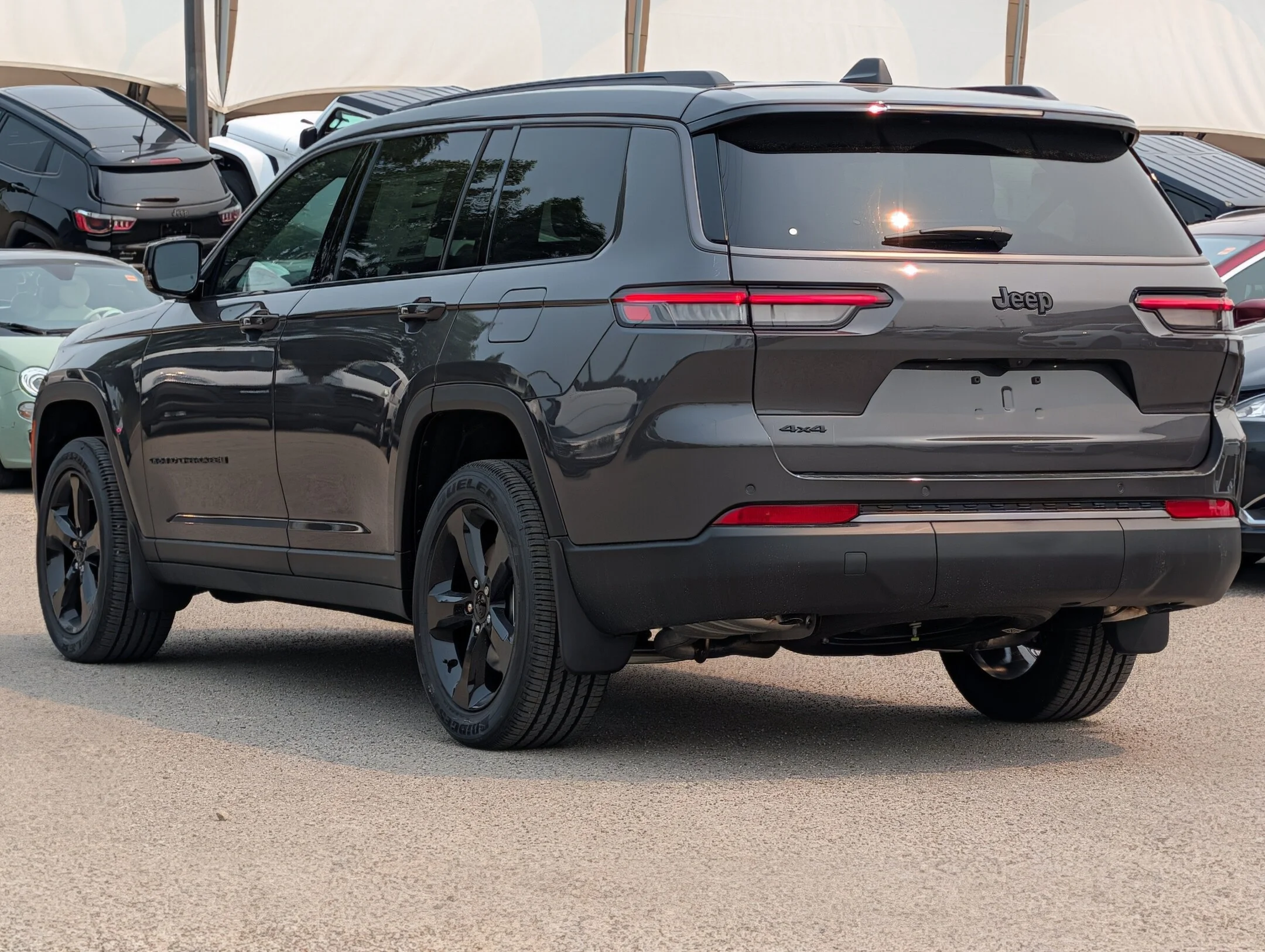 New 2026 Grey Jeep Altitude - - Power Sunroof - Trailer Tow Pkg - 20 Gloss Black Wheels - Remote Start & More! image 6