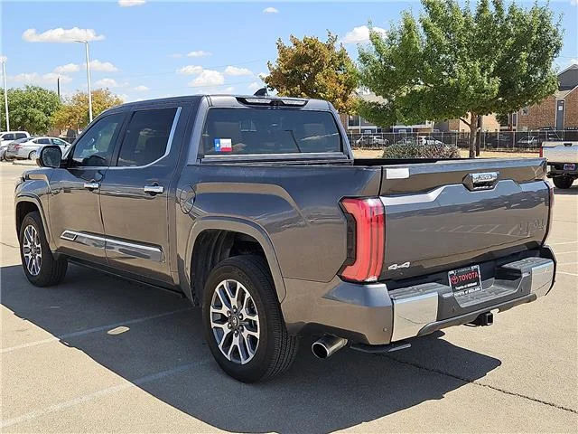 Used 2025 Magnetic Gray Metallic Toyota 1794 Edition (A10) 4x4 CrewMax 5.5 ft. box 145.7 i image 2