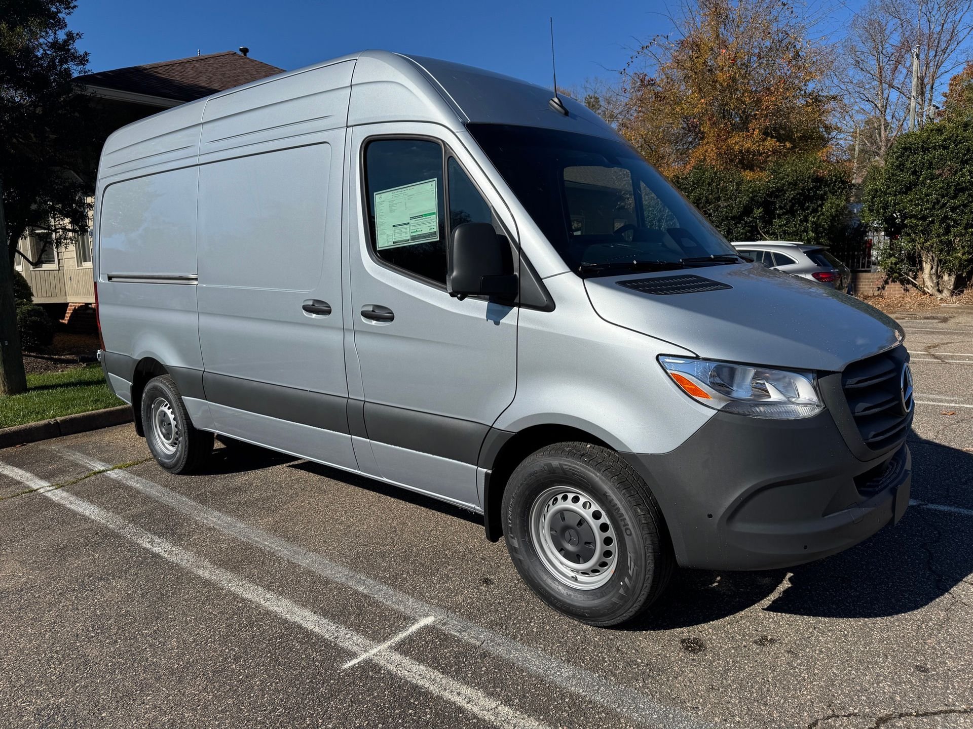 New 2026 High-tech silver metallic Mercedes-Benz Cargo 144 WB image 15