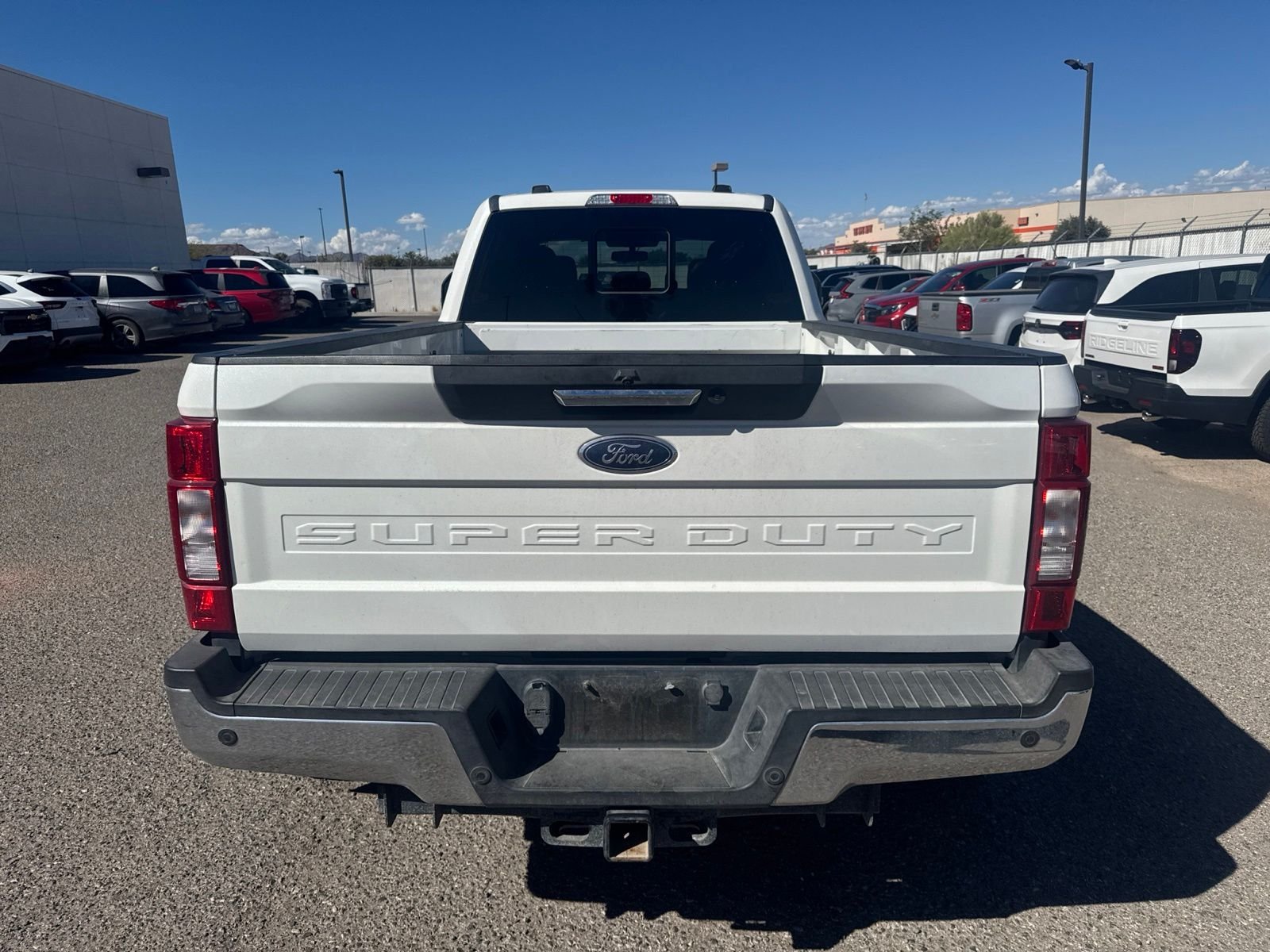 Used 2022 Star White Metallic Tri-Coat Ford Lariat image 6