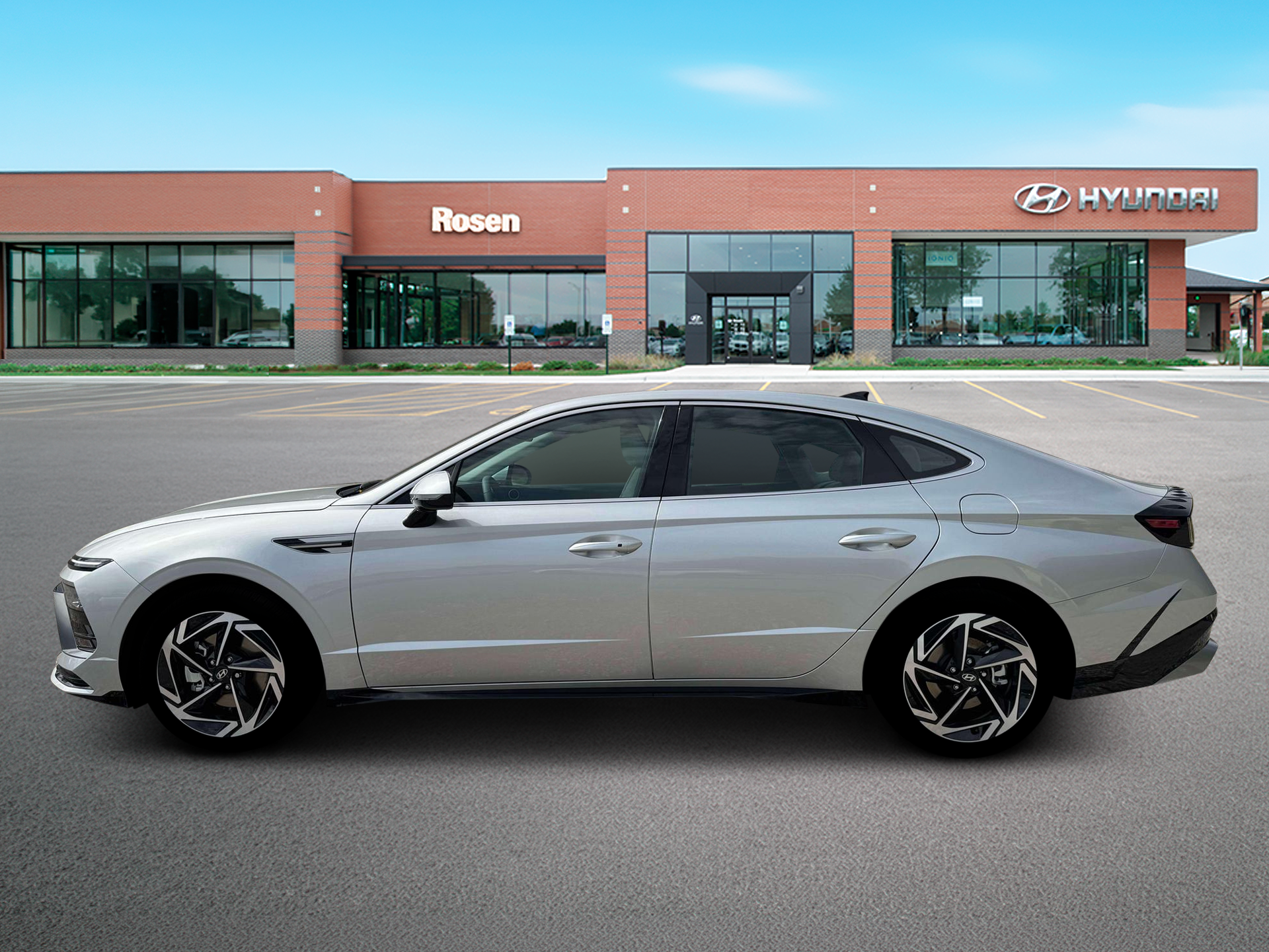 New 2026 Silver Hyundai SEL Sport image 3