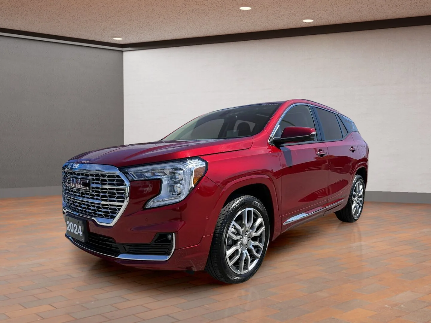 Certified Used 2024 Red GMC Awd Denali image 1