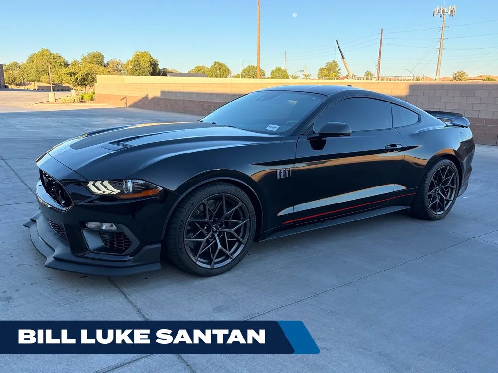 Used 2021 Black Ford Mach 1 image 1