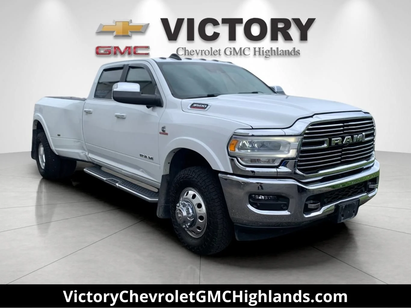 Used 2019 White Ram Laramie Crew Cab 4x4 8