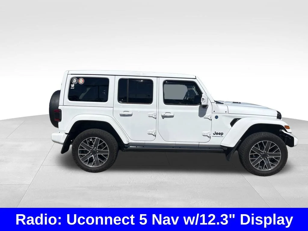 Used 2024 White Jeep High Altitude 4xe image 8