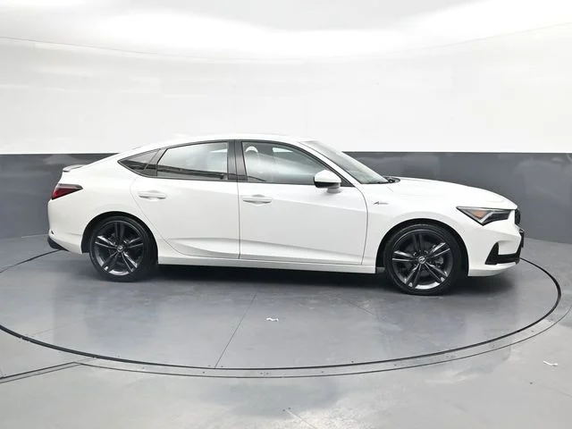 Used 2023 Platinum White Pearl Acura A-SPEC image 2