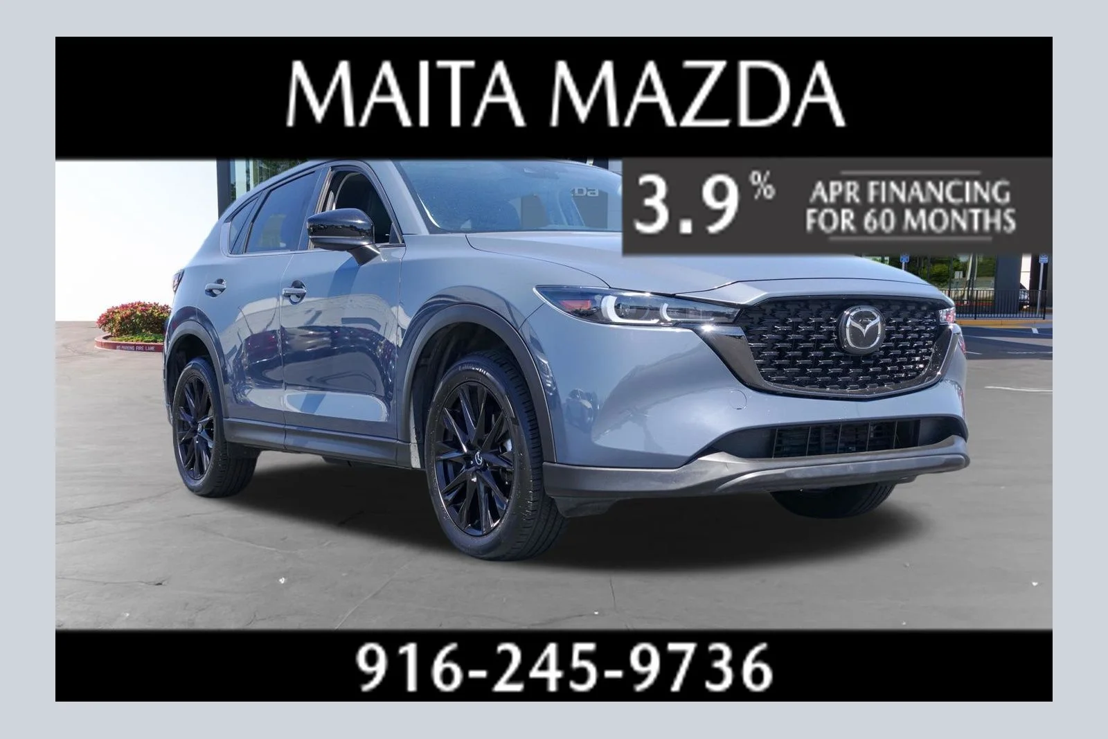 Certified Used 2024 Machine Gray Metallic Mazda 2.5 S Carbon Edition image 1