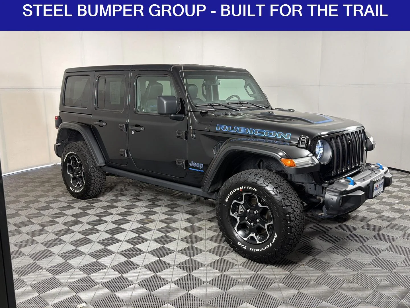 Used 2023 Black Clearcoat Jeep Rubicon image 2
