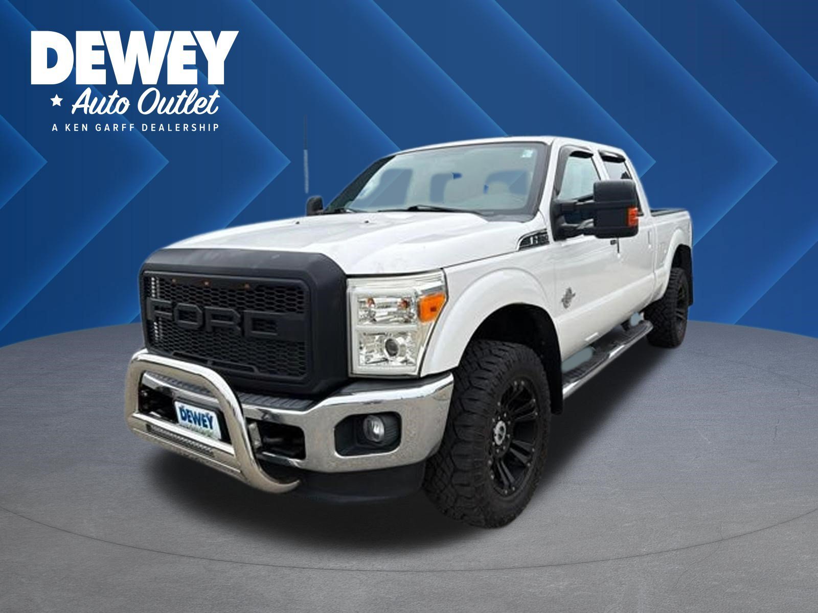 Used 2016 White Platinum Metallic Tri-Coat Ford Lariat image 1