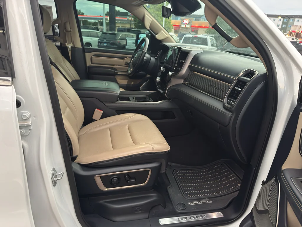 Used 2021 Bright White Clearcoat Ram Limited image 10
