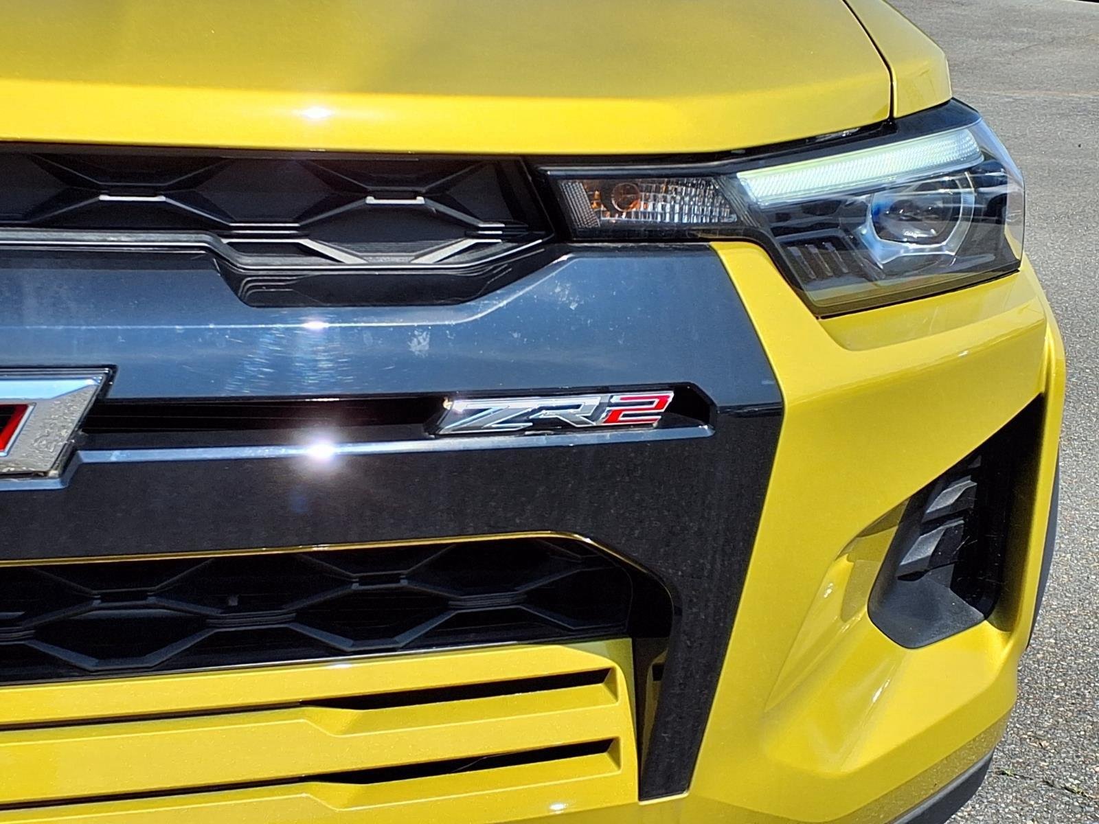 Certified Used 2023 Yellow Chevrolet 4WD ZR2 image 14