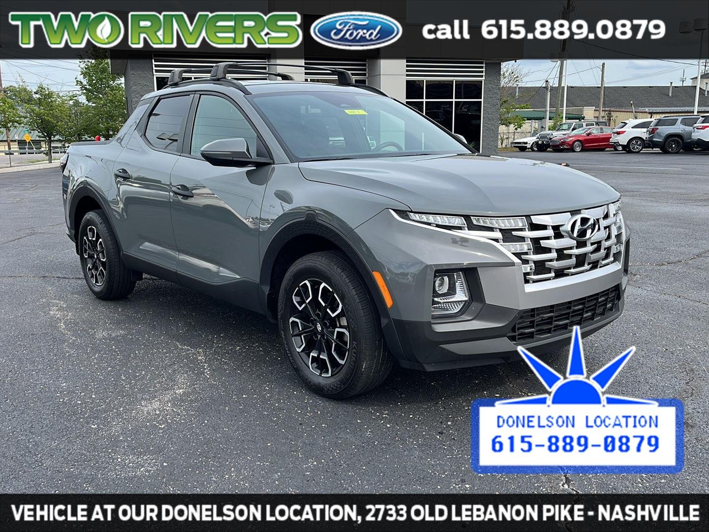 Certified Used 2023 Hampton Gray Hyundai SEL image 2