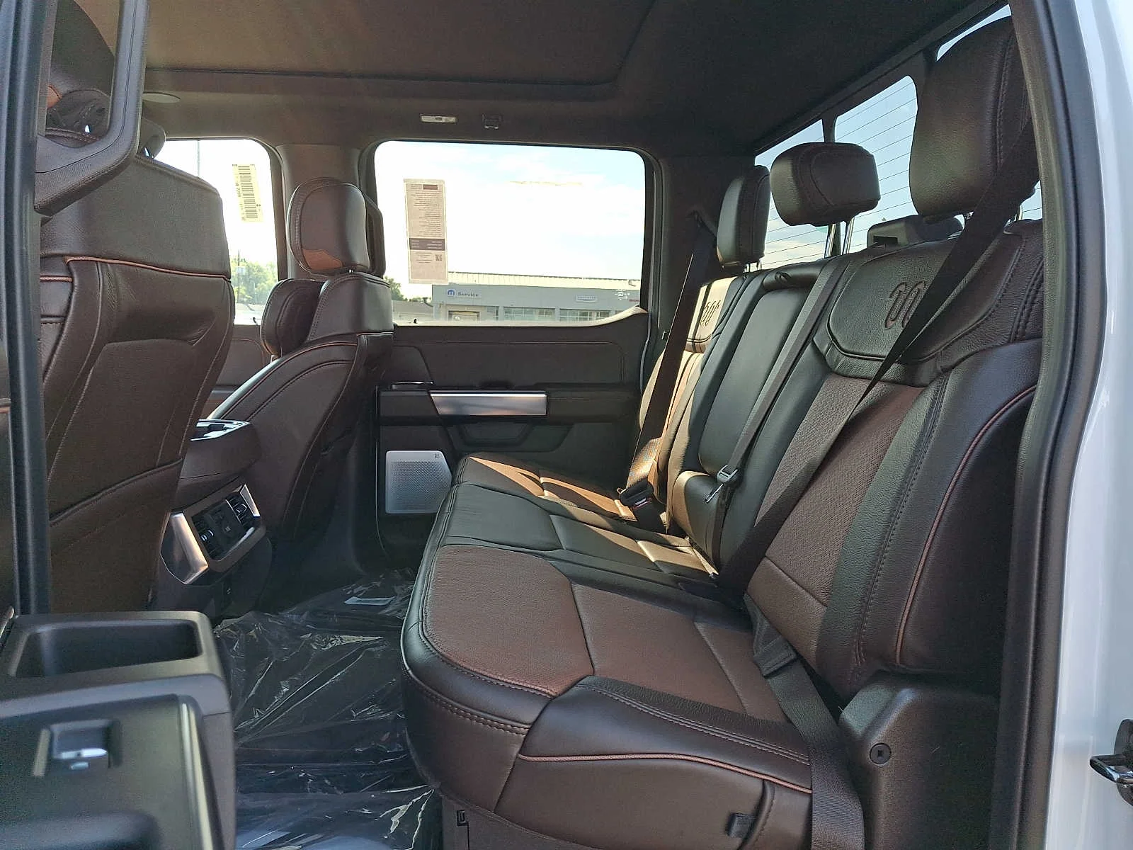 New 2026 Star White Metallic Tri-Coat Ford F-350® King Ranch TSPORT image 8