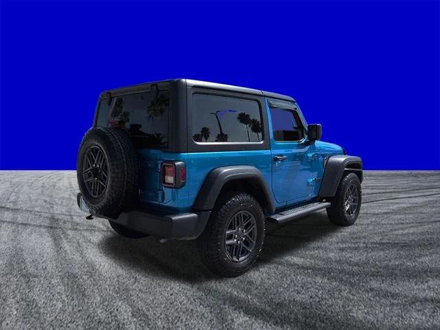 Certified Used 2024 Hydro Blue Pearlcoat Jeep Sport S image 4