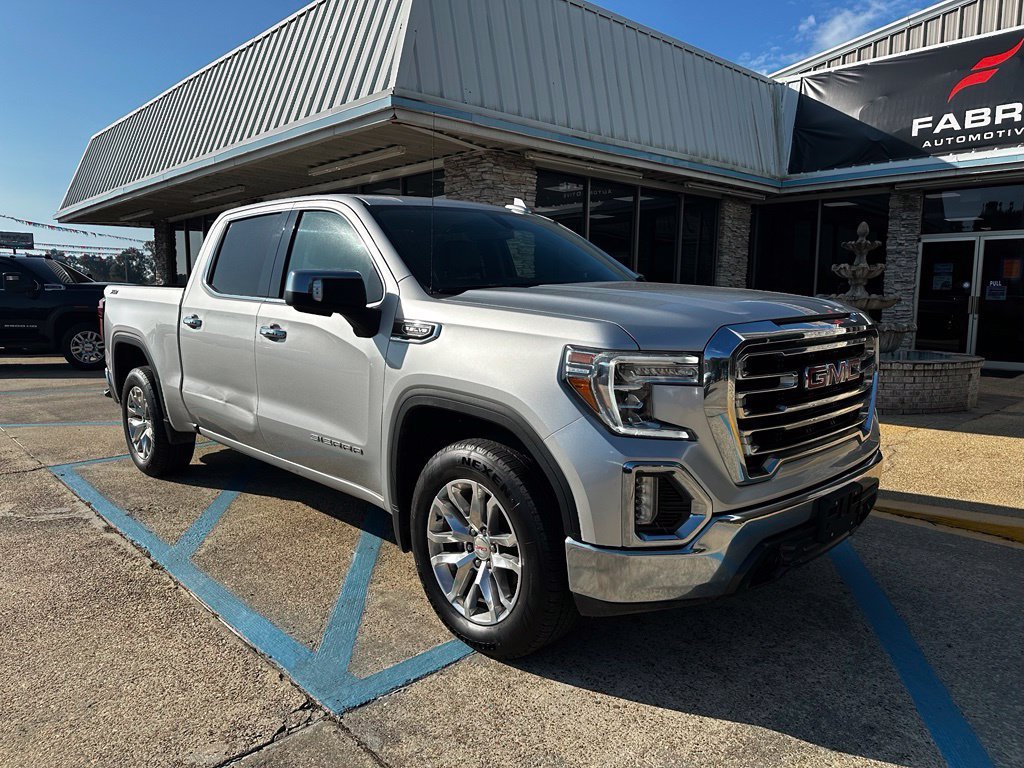 Used 2021 GMC Sierra 1500 SLT with VIN 1GTU9DED3MZ419925 for sale in Saint Francisville, LA