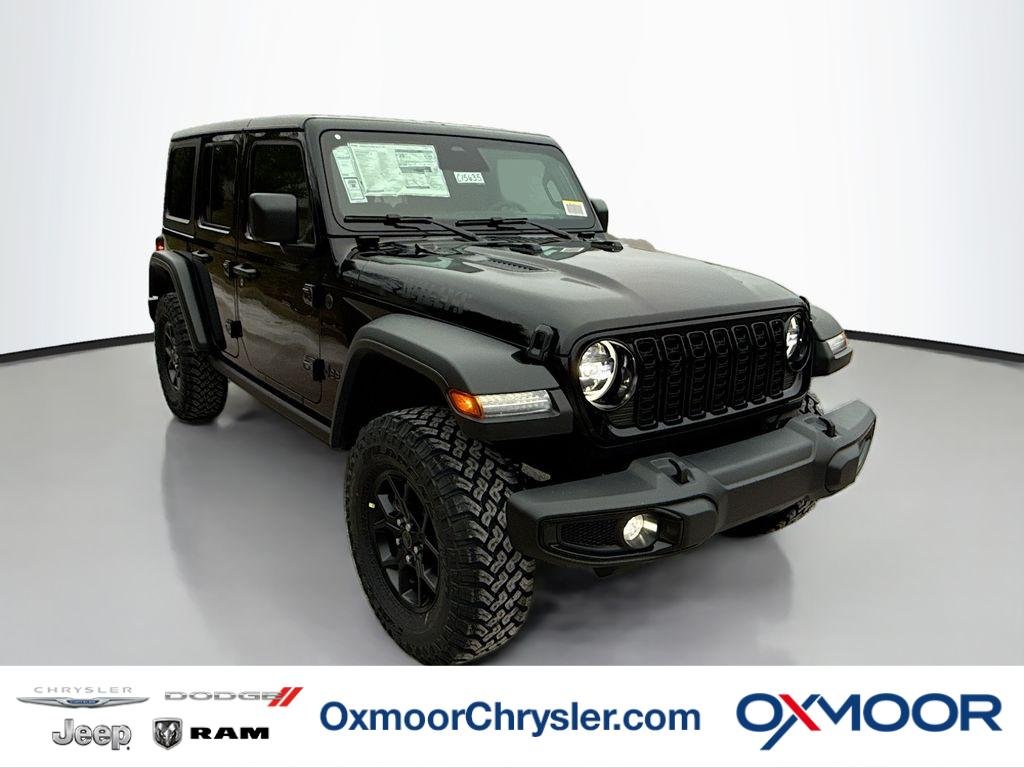 New 2026 Black Clear-Coat Exterior Paint Jeep Willys image 1