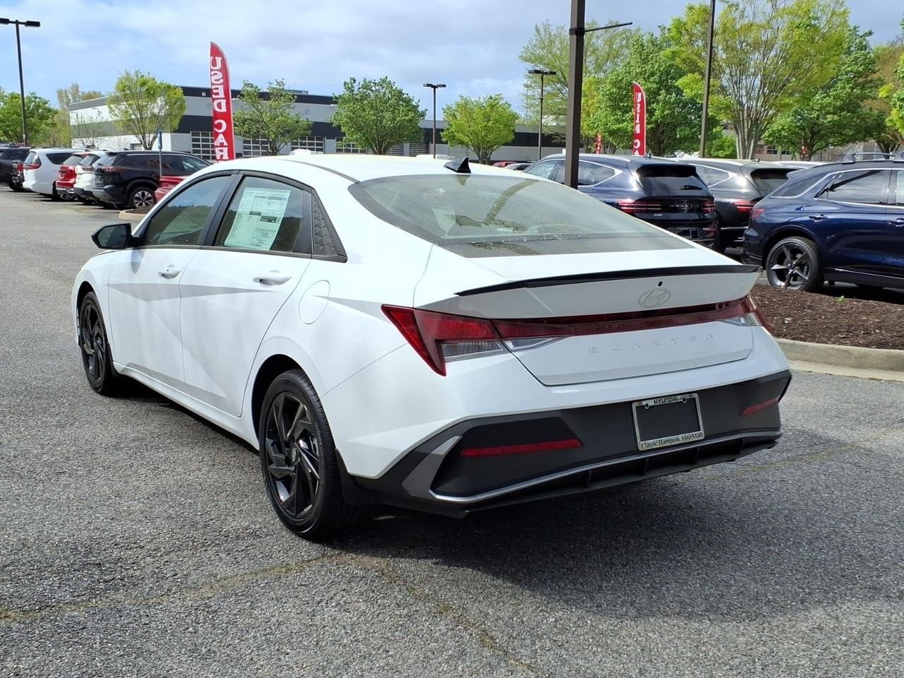 New 2026 Serenity White Hyundai SEL Sport image 7