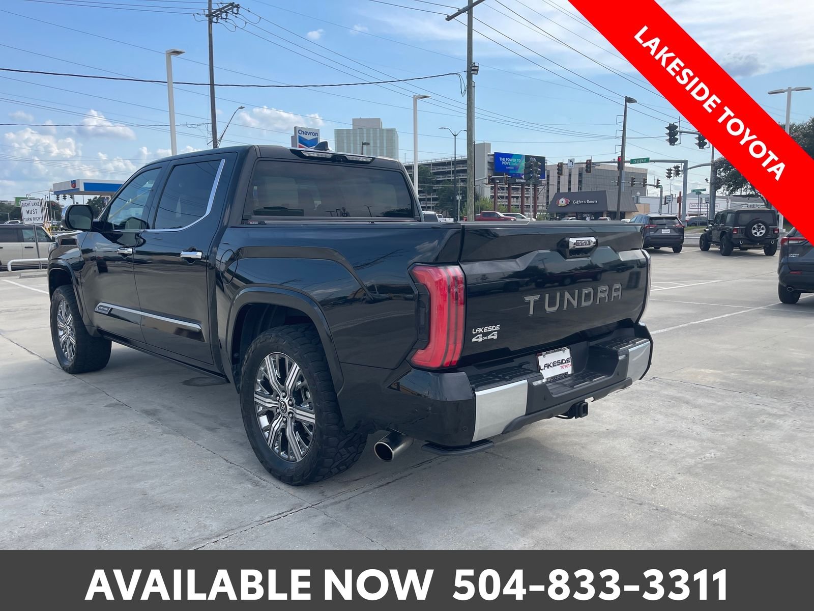 Used 2023 Black Toyota Capstone image 3