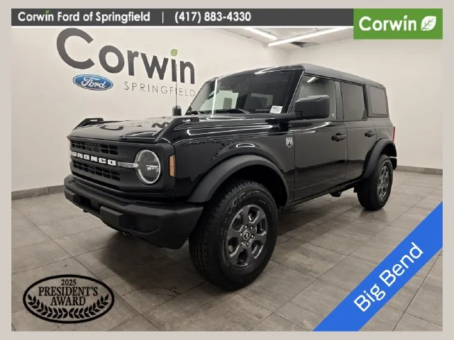 New 2026 Shadow Black Ford Big Bend® image 1