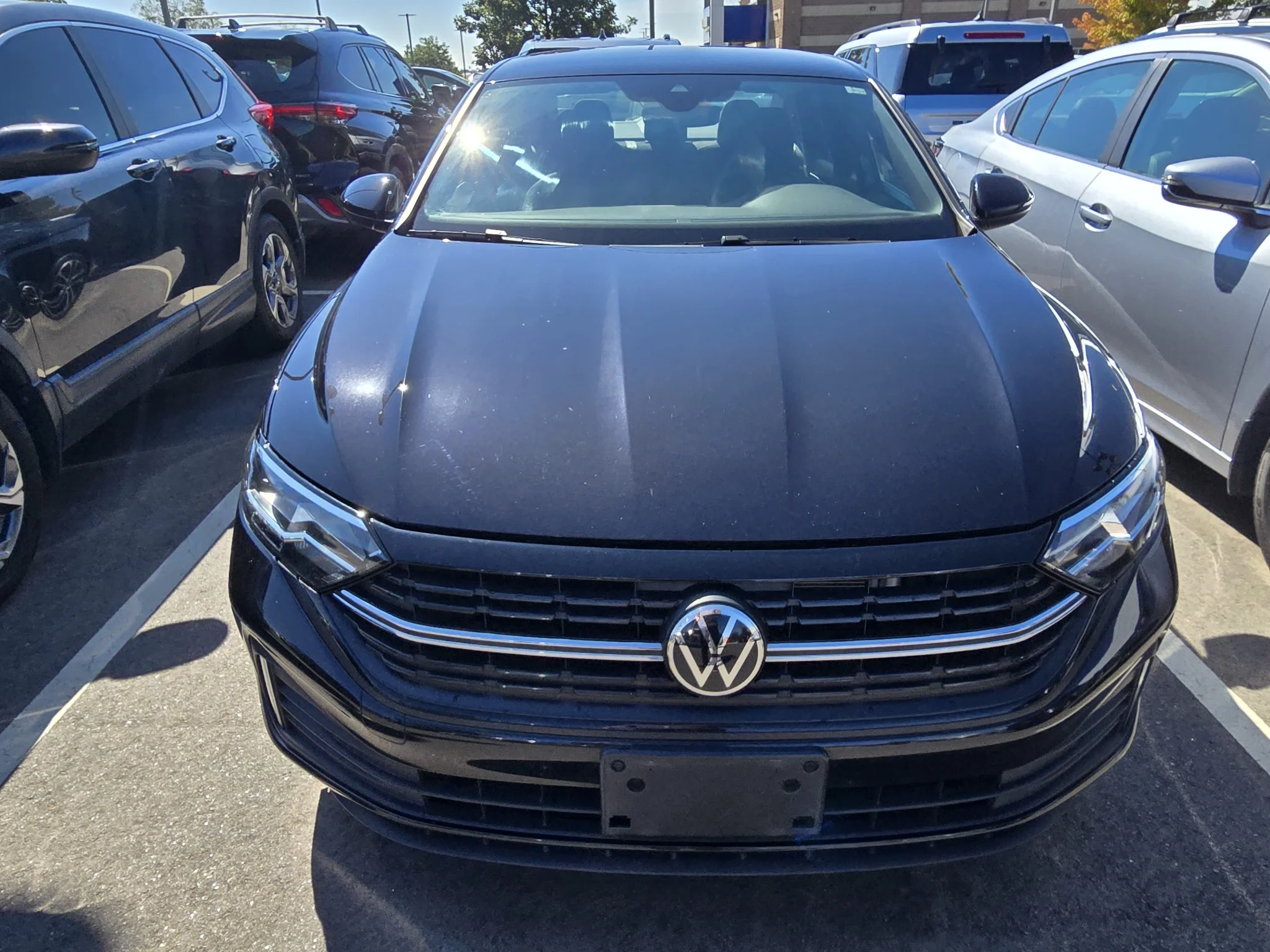 Used 2024 Deep Black Pearl Volkswagen Sport image 8