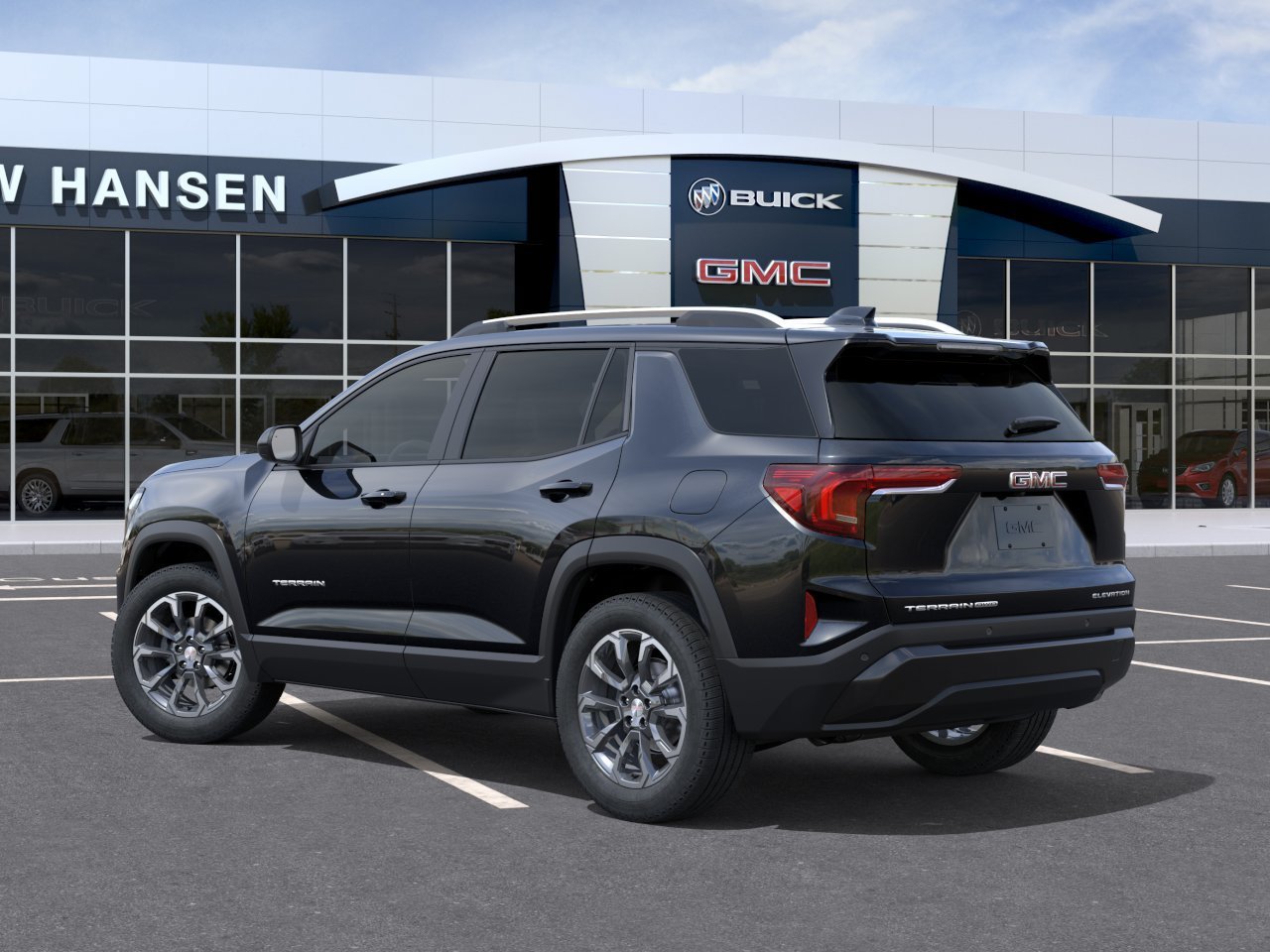 New 2027 Ebony Twilight Metallic GMC Elevation image 3