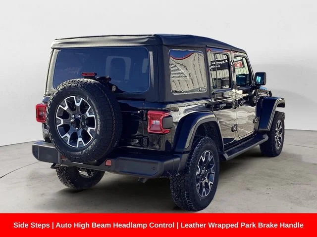 New 2026 Black Clearcoat Jeep 4-DOOR SAHARA image 6