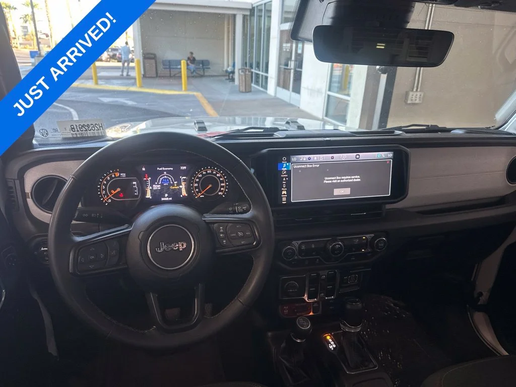 Used 2024 Bright White Clearcoat Jeep Willys image 6