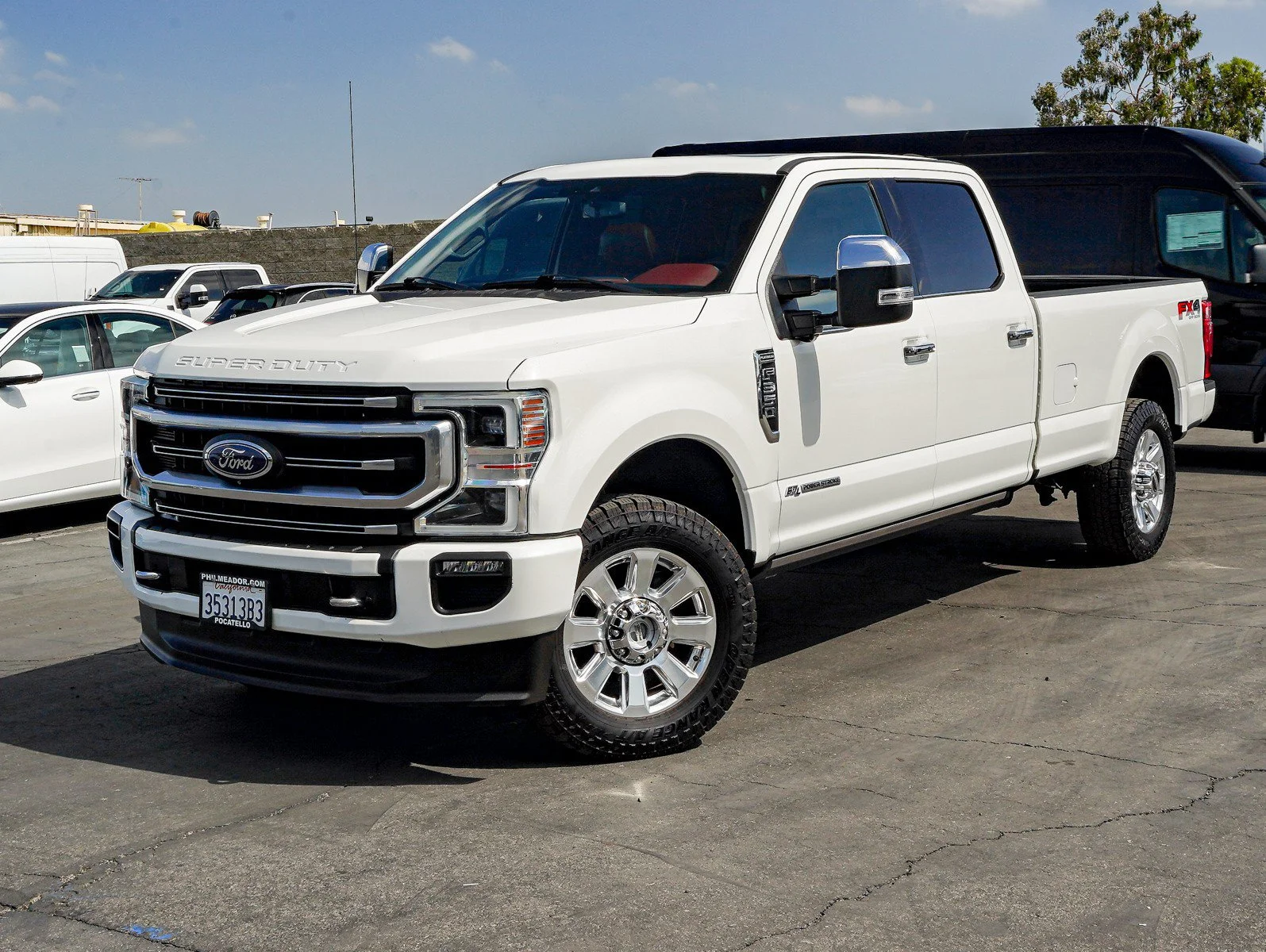 Used 2021 White Ford  image 1