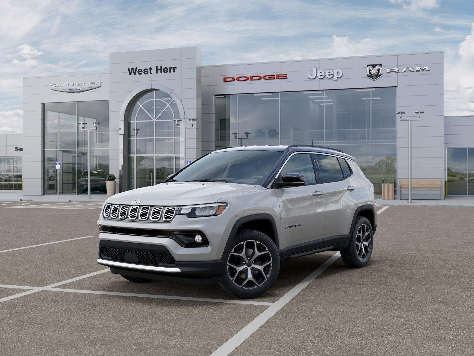 New 2026 Silver Zynith Metallic Clearcoat Jeep Limited image 1