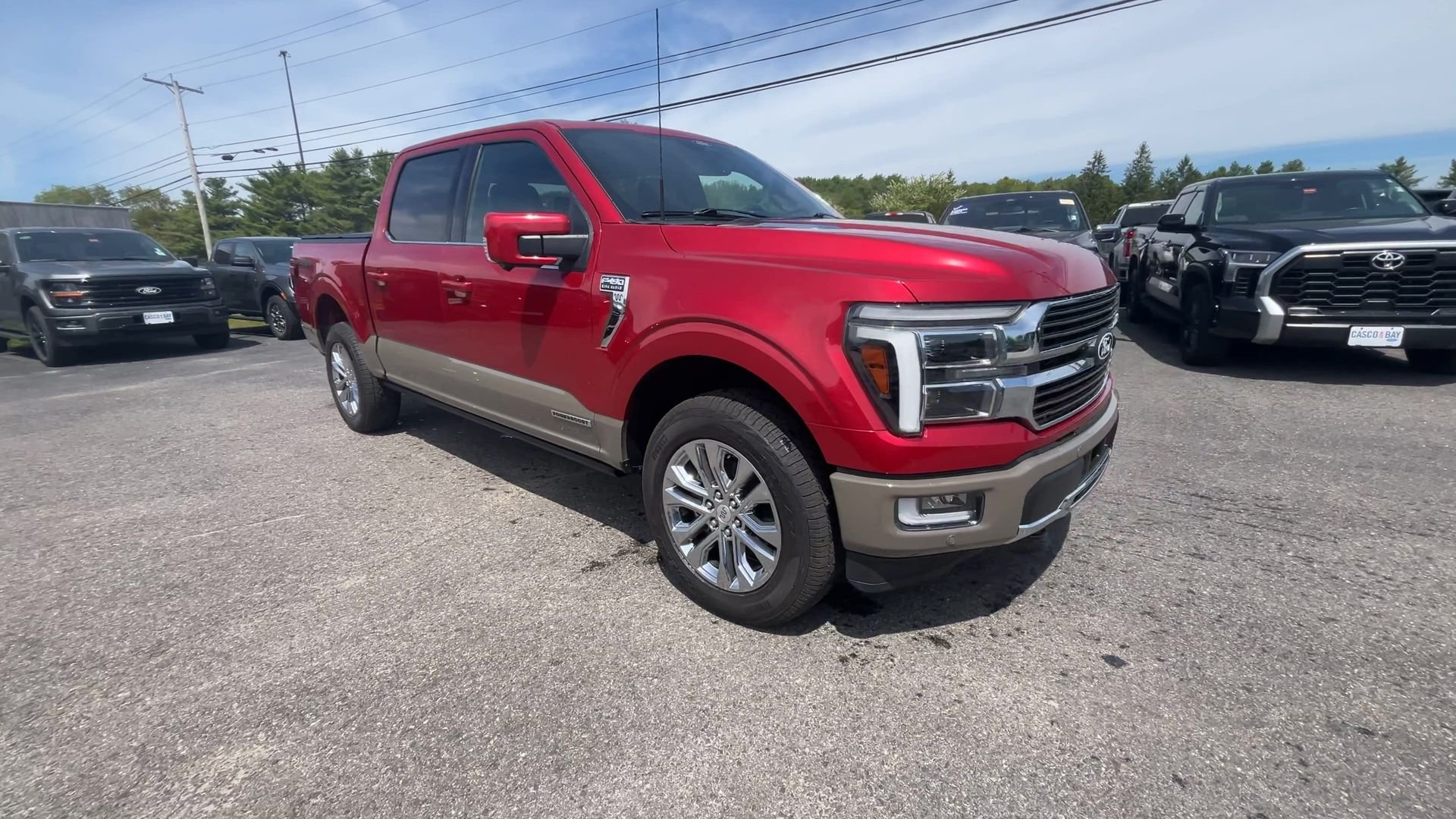Certified Used 2025 Red Ford King Ranch image 14