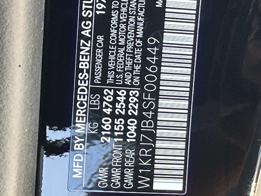 Certified Used 2025 Obsidian Black Metallic Mercedes-Benz Base image 31