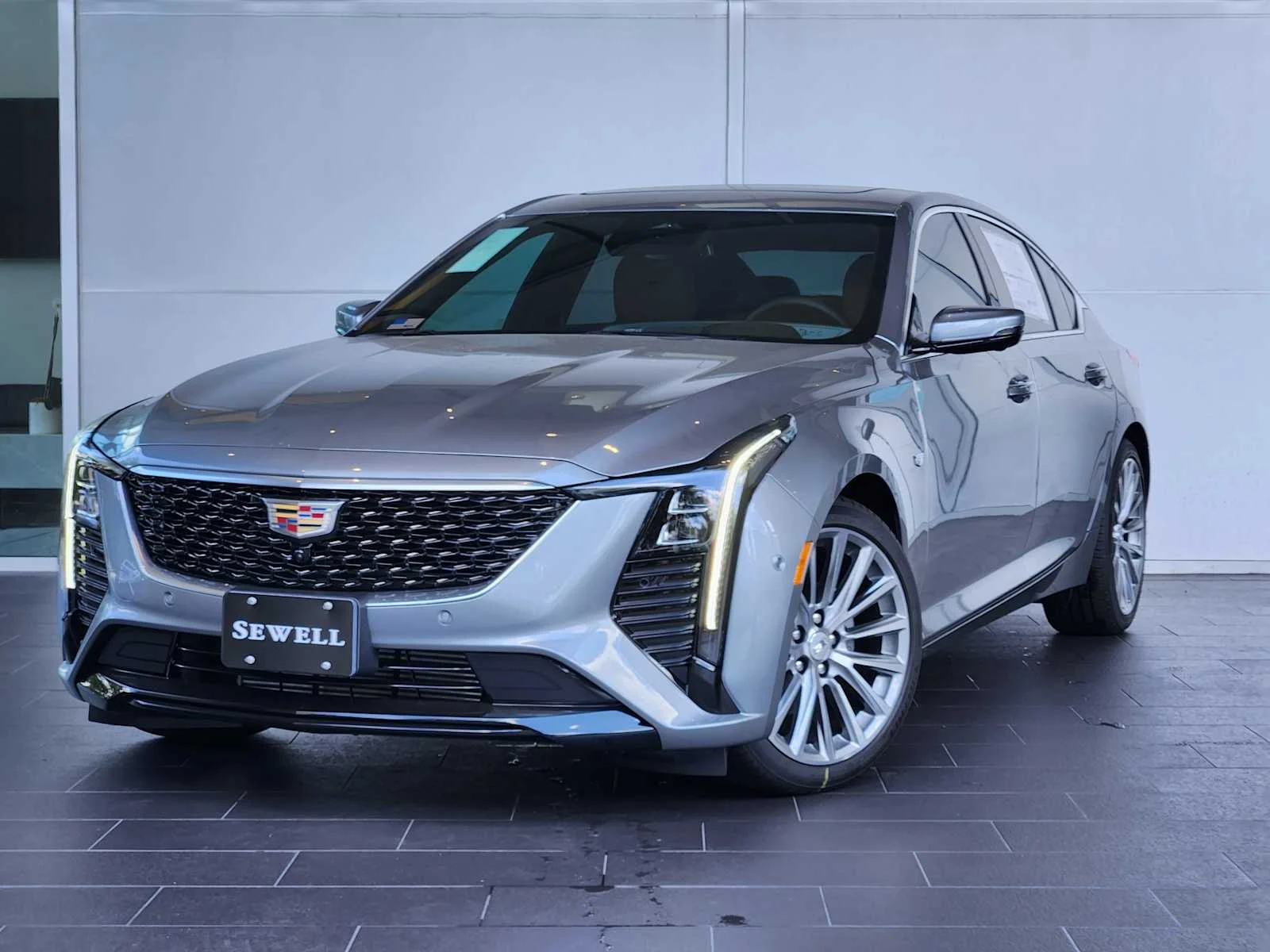 New 2026 Argent Silver Metallic Cadillac Premium Luxury image 1