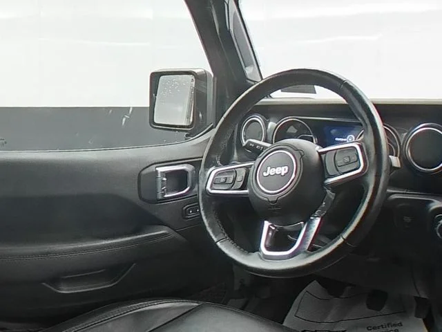 Used 2021 Gray Jeep Unlimited Sahara Altitude image 35
