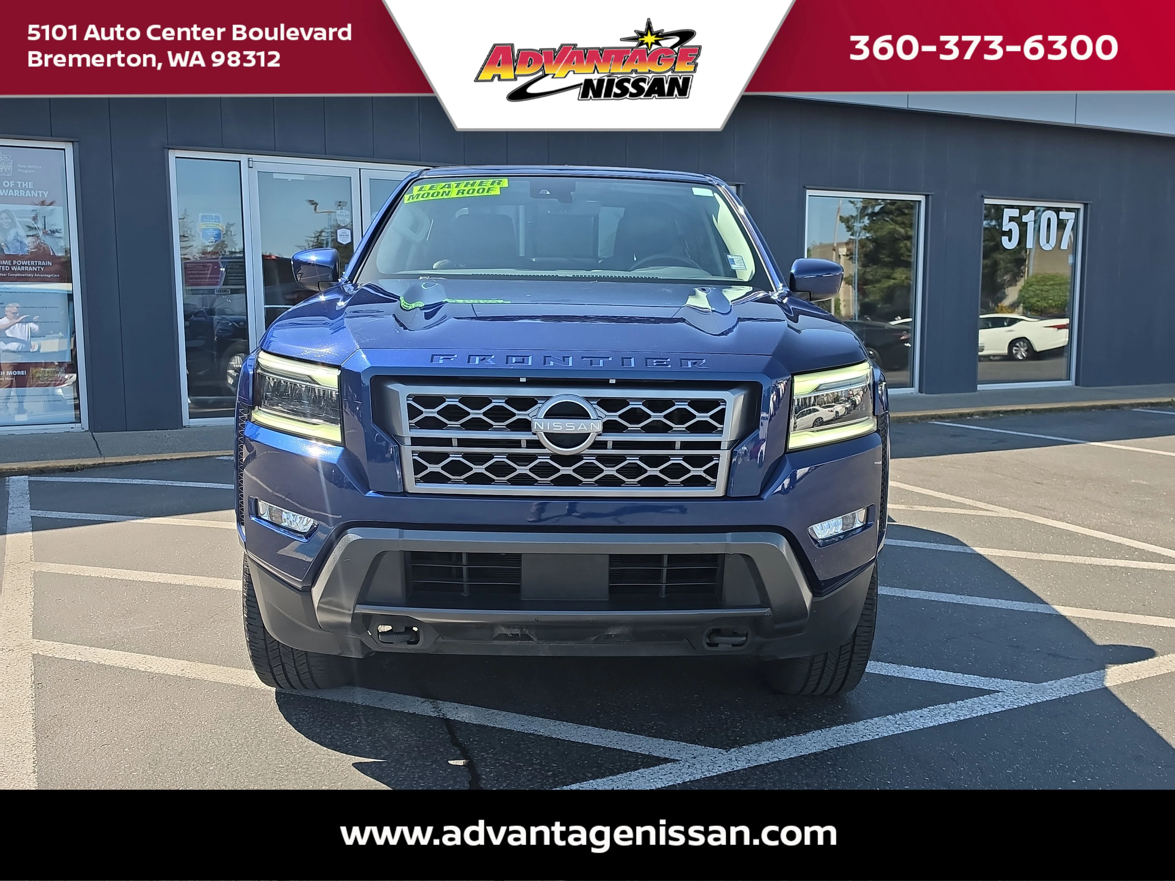 Used 2023 Deep Blue Pearl Nissan SV image 9