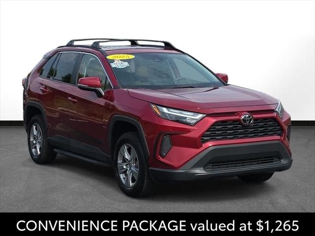 Certified Used 2025 RED MC. Toyota XLE image 3